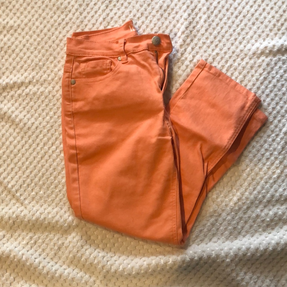 Women's Orange Jeans NWOT